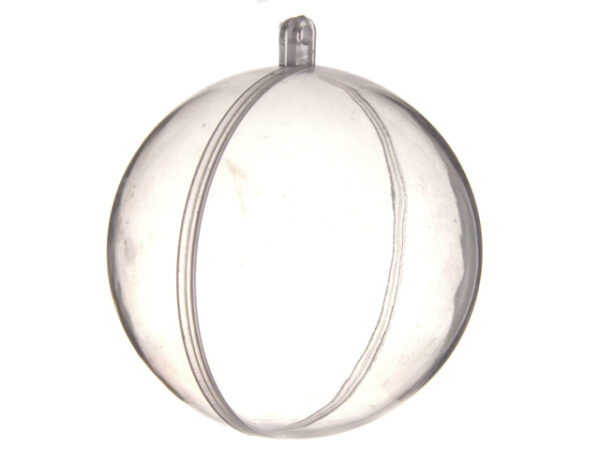Boule transparente refermable  5 cm