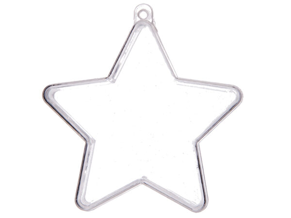 ETOILE BOITE PLEXI 9 CM