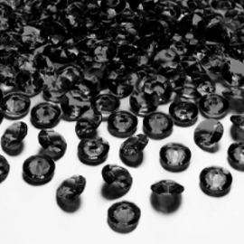 JOYDIY Lot de 200 confettis diamants pour décoration de table Turquoise 12 mm Couleur 