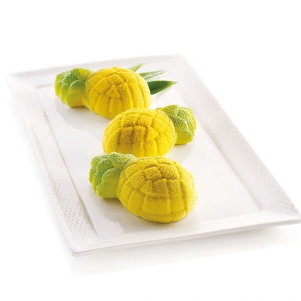 Silikomart Moule Design 3D en Silicone - Mini Ananas