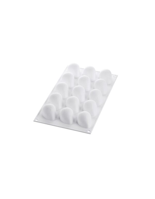Moule FRAGOLA30 Silikomart – 15 Cavités 3D Fraise + Emporte-pièce – 30 ml – Image 4