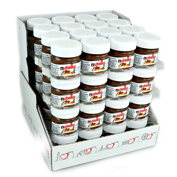 64 x mini pots de nutella