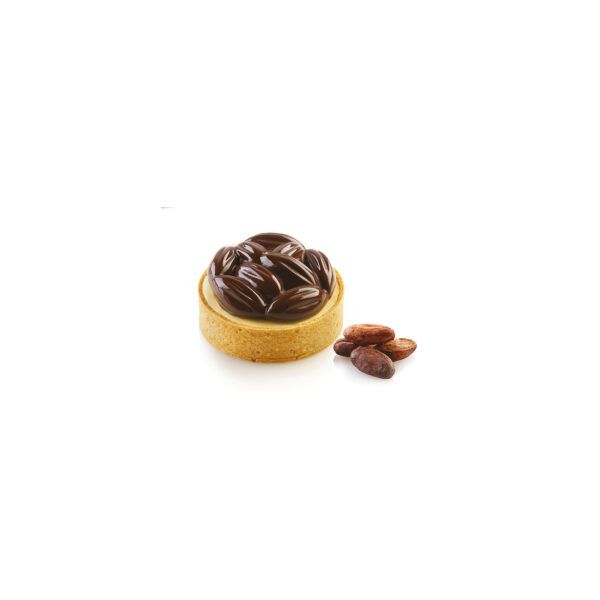 Moule Silikomart Kit Tarte Ring Cocoa 70