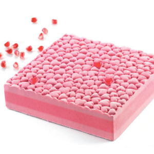 Tapis relief  silikomart decor coeur Love Mat