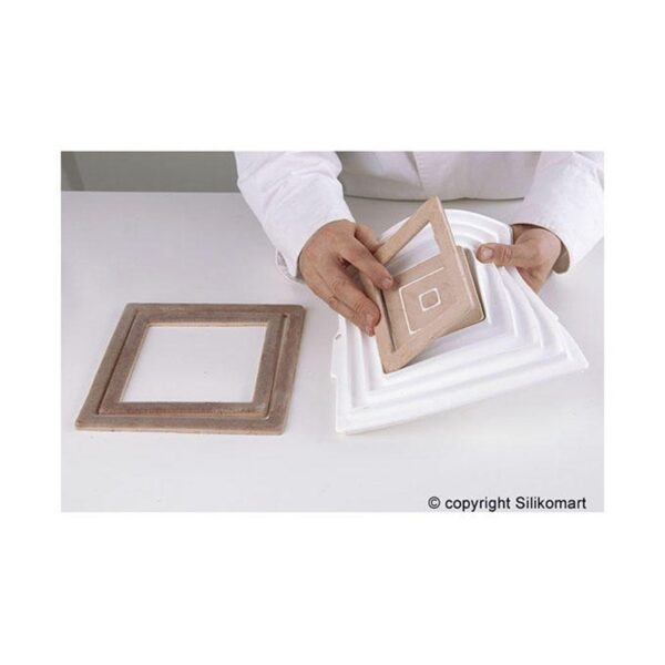 Moule silicone insert carré de 40 x 40 à 260 x 260 mm – Image 2