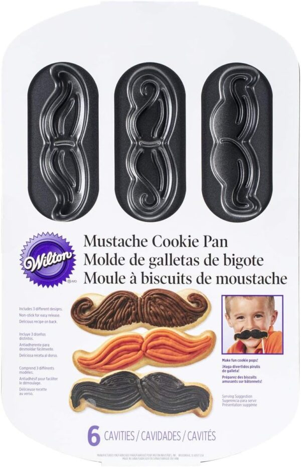 Wilton Moule à Biscuit - Forme Moustache – Image 4