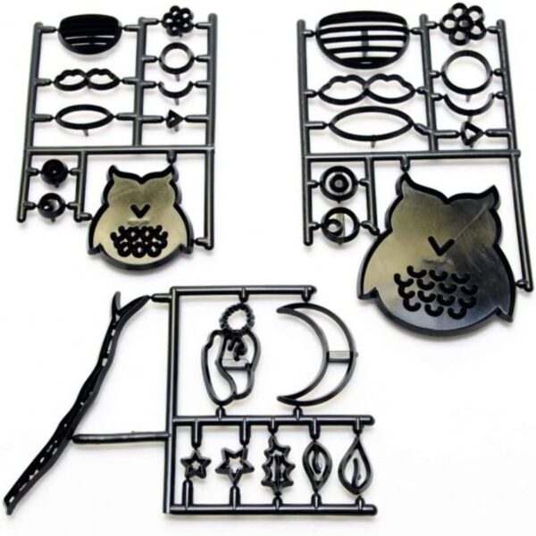 Emporte Pièce Patchwork "Famille Hibou" – Image 2