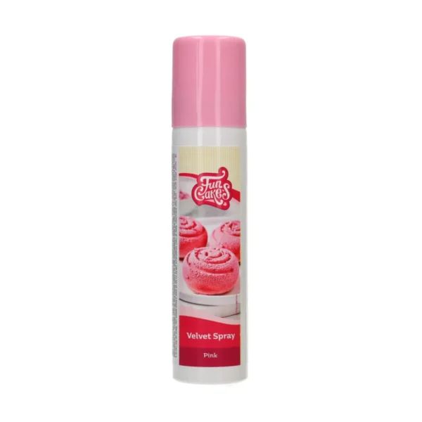 FunCakes Spray Velours FunColours -Rose- 100mL