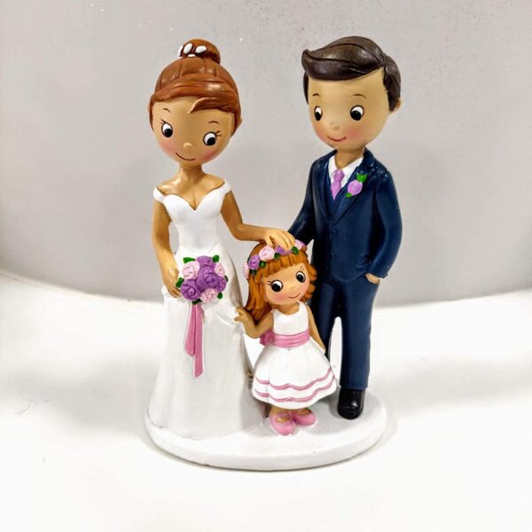 Floreal Épouse Topper avec bébé Fille