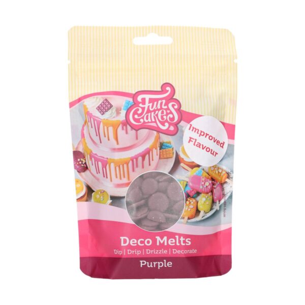 FunCakes Deco Melts -Pourpre- 250g – Image 3