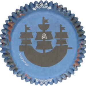 FunCakes Caissettes à Cupcakes -Pirates- pcs/48
