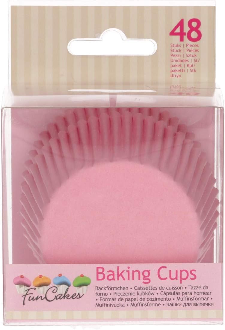 FunCakes Caissettes à Cupcakes -Rose clair- pcs/48 – Image 4