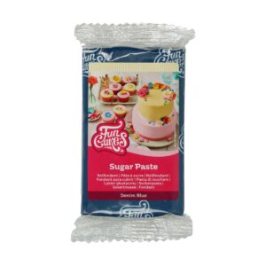 Pâte à Sucre FunCakes – 250 g – Denim Blue BLEU MARINE
