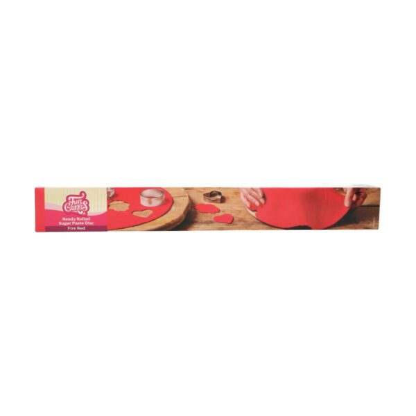 FunCakes Pâte à sucre étalée Rouge -Fire Red-