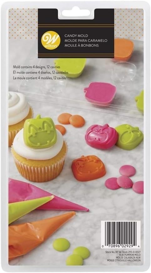 Moule à Bonbon en Silicone Citrouille Halloween