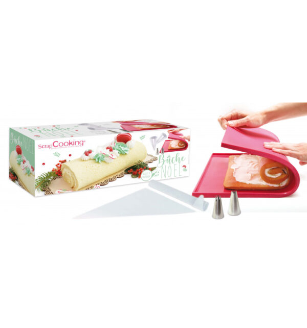 KIT Moule bûche roulée Noël