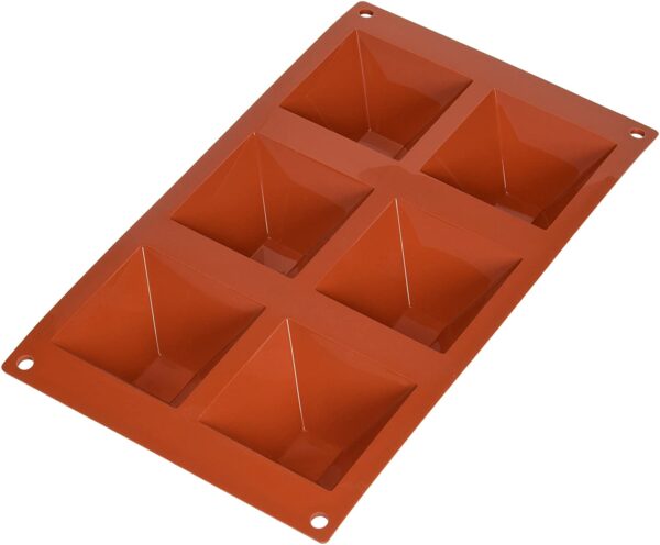 Moule silicone 6 pyramides 7,1 cm SF007 – Image 2