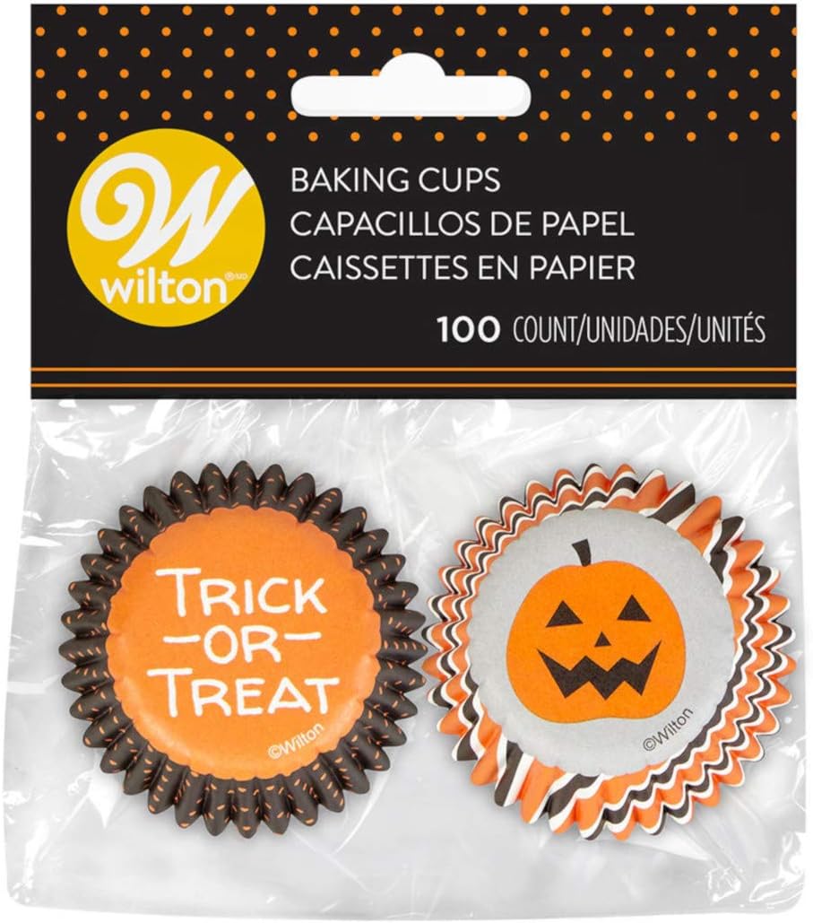 Wilton Mini Caissettes à Cupcakes Stripe & Dots pcs/100
