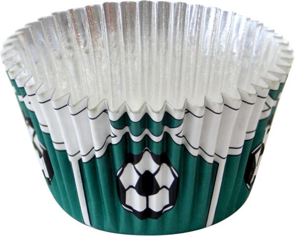 Caissette football vert