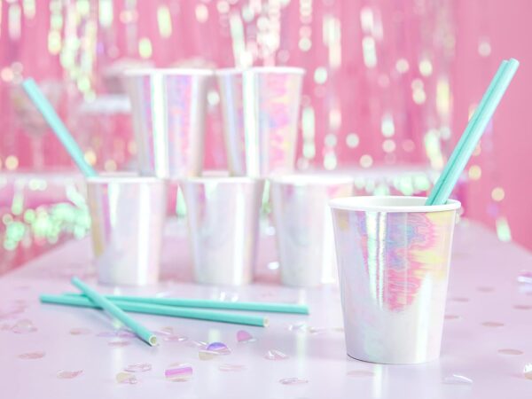 Gobelets en Papier - Iridescent pcs/6 – Image 6