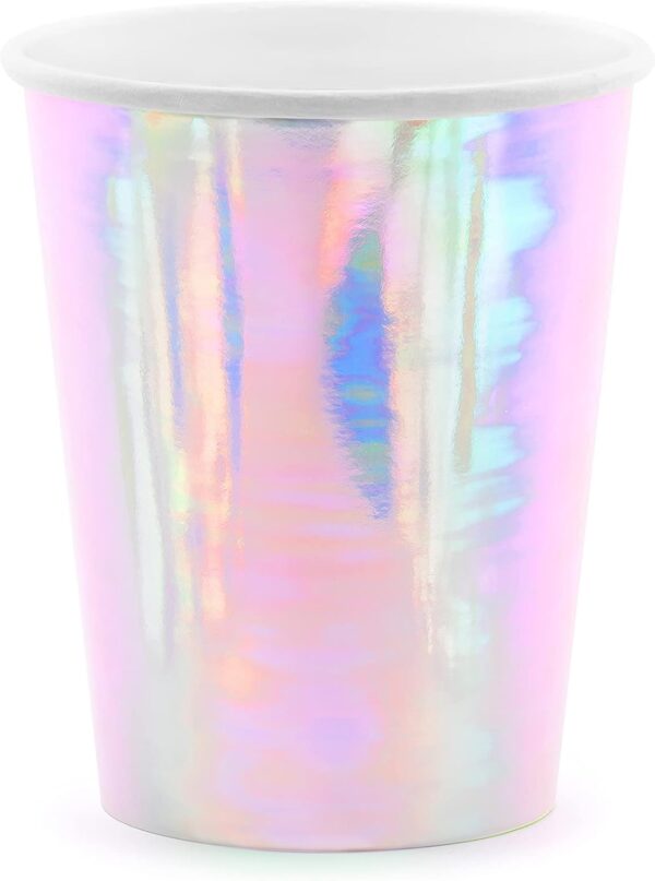 Gobelets en Papier - Iridescent pcs/6 – Image 7