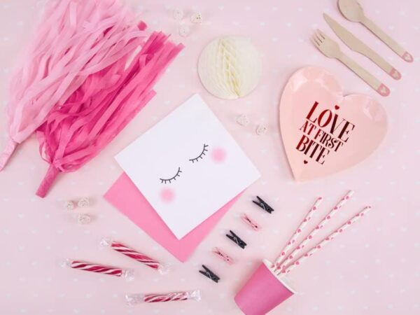 PartyDeco Serviettes en papier avec Visage pcs/20 – Image 2