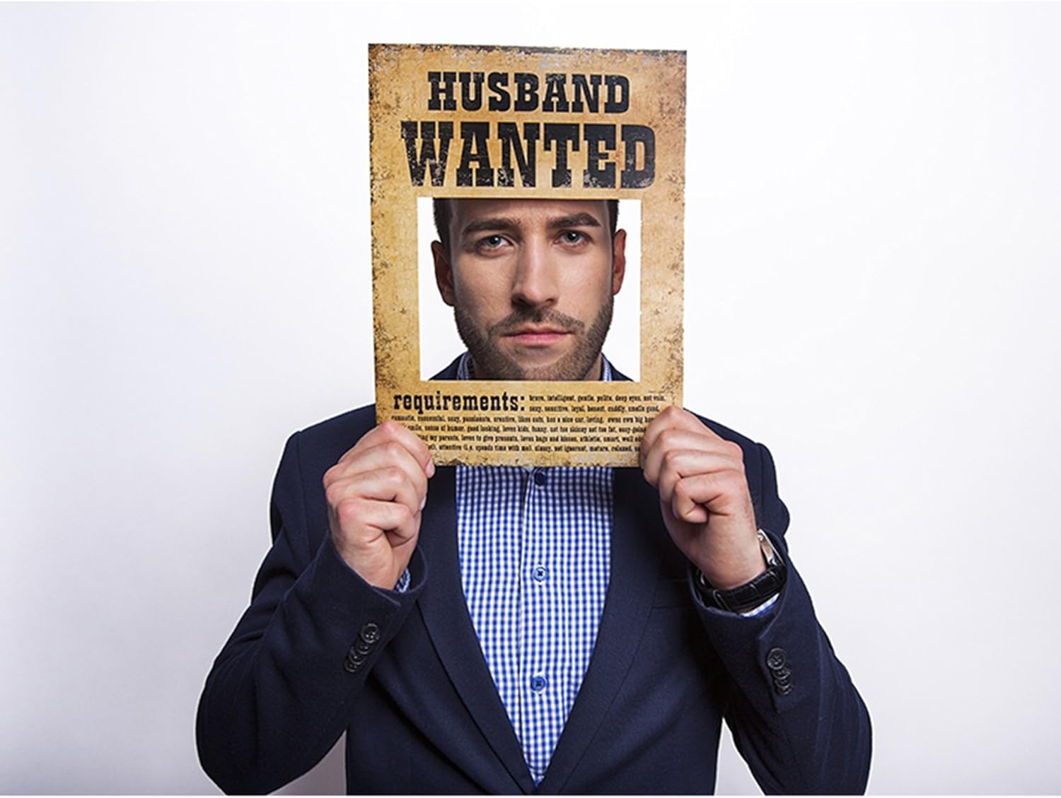 2 Cadres drôles mari  et femme Wanted – Image 4
