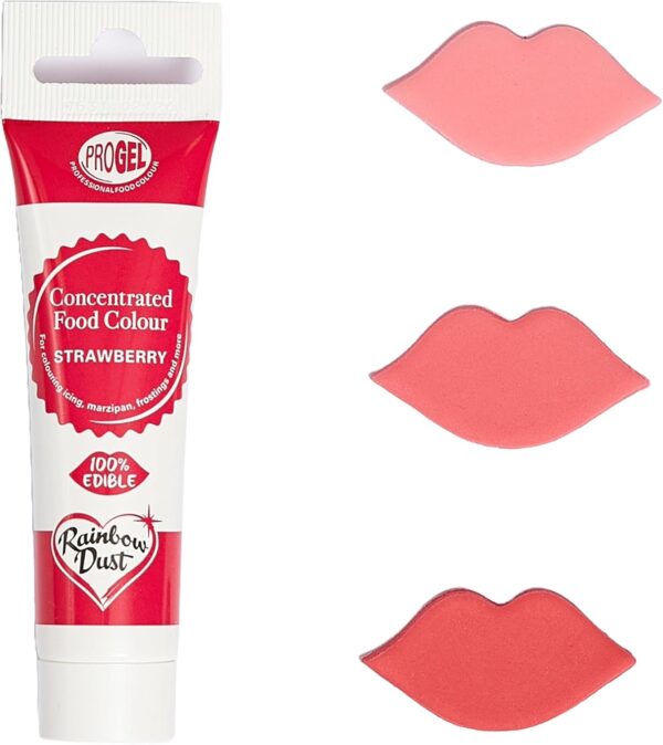 Progel de Rainbow Dust rouge strawberry