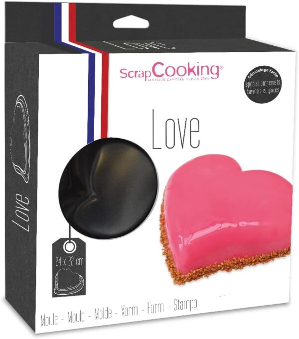 Moule semi-rigide cœur
