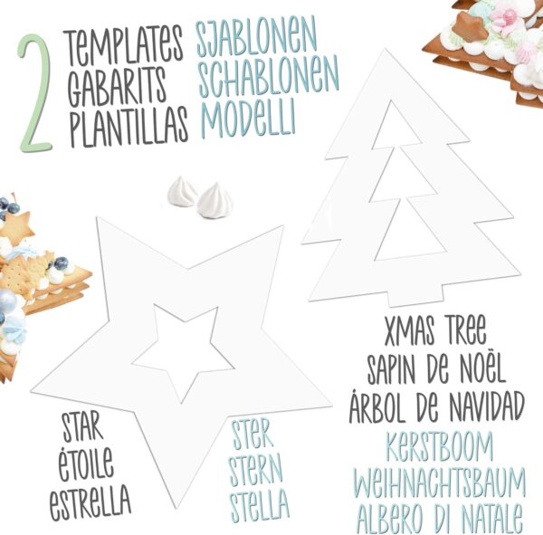Gabarits Christmas cake – Image 2