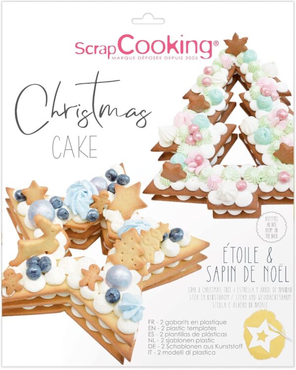 Gabarits Christmas cake
