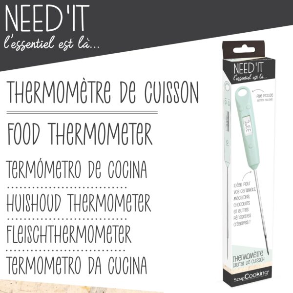 Thermomètre alimentaire digital – Image 8