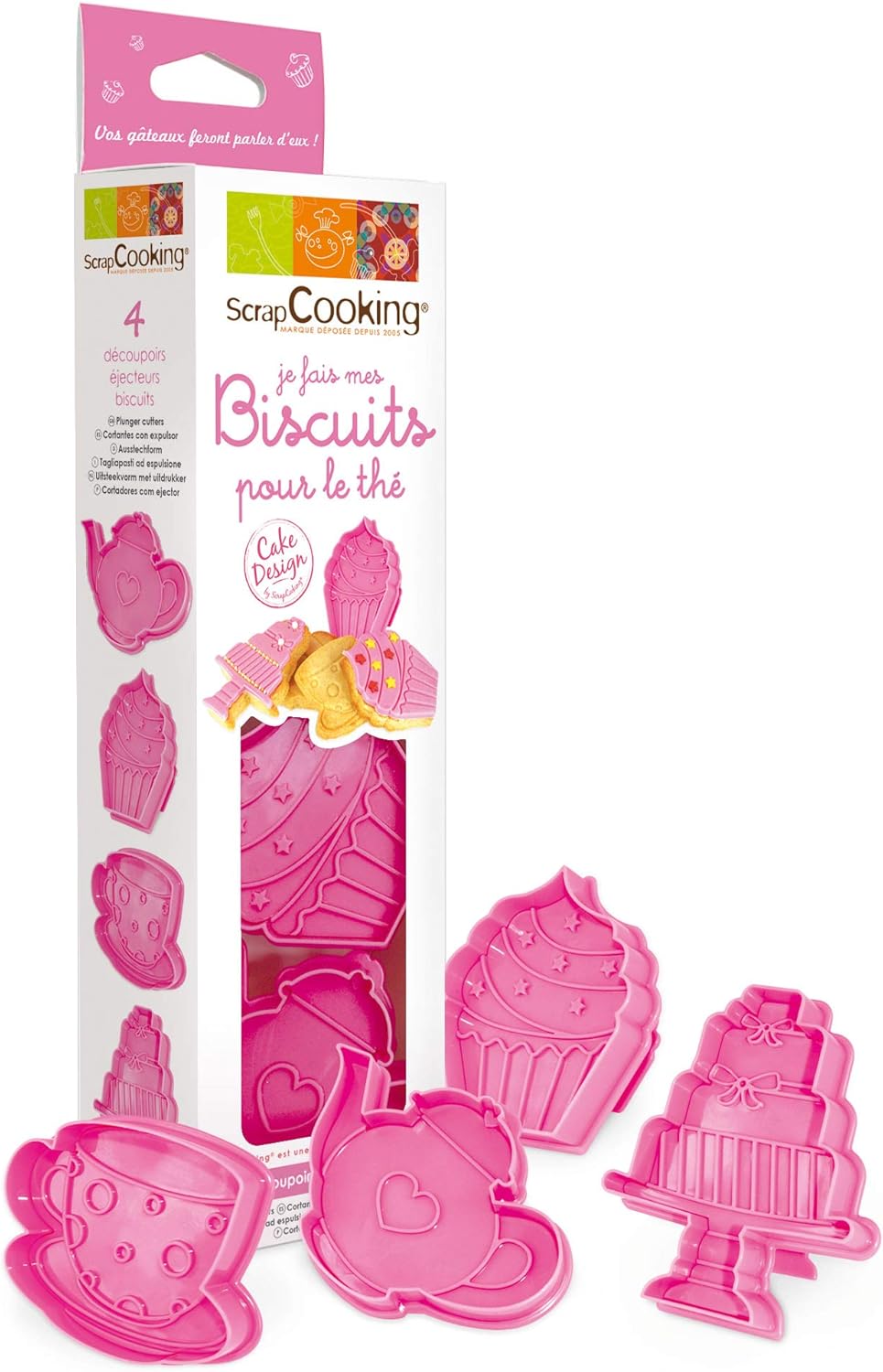 Kit je fais mes biscuits pour le thé