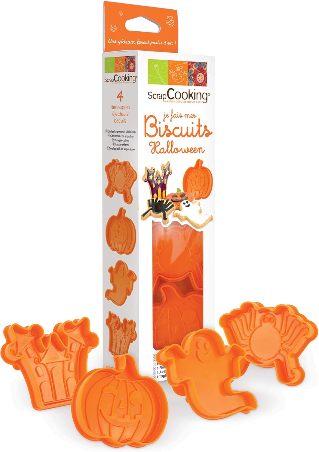 Kit je fais mes biscuits Halloween