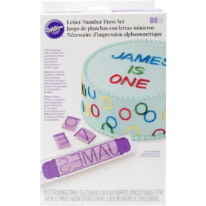 Wilton Number/Letter Press Set/88