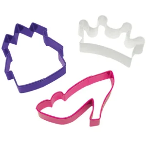 Kit de 3 emporte piéces pincesse Wilton
