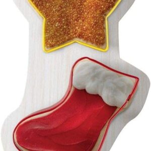 Wilton Emporte-Pièces Biscuit Étoile-Chaussette-Canne Set/3