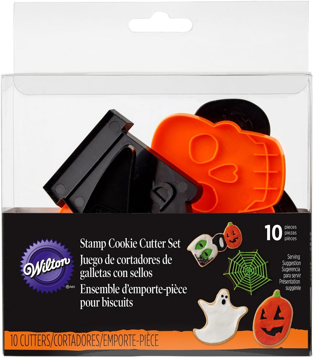 Lot de 10 emporte-pieces Halloween Wilton