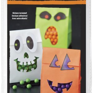 Wilton sache de bonbons Halloween avec adhésifs pk/6