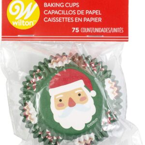 Wilton Caissettes à Cupcakes Père Noël & Canne pcs/75