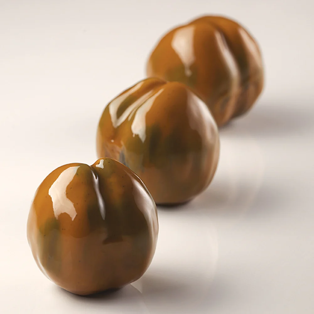 Moule silicone Pavoni 3D Marrons