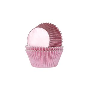 House of Marie Baking Cups Folie rose foncé métalisé pcs/24
