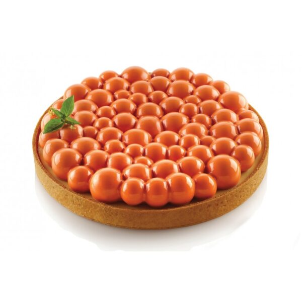 kit Cercle perforé + moule Bubble silikomart