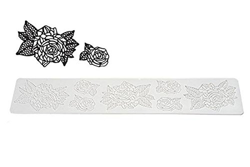 Tapis à dentelle Silikomart rose – Image 3
