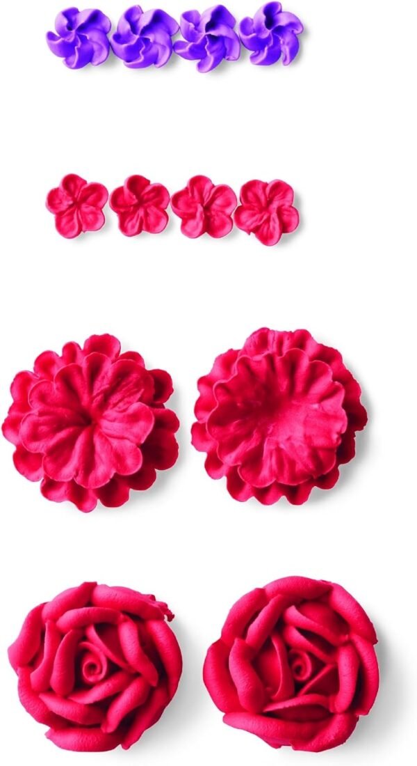 Set de 4 douilles  pour gauchers  pour fleurs n°106 L , 59 L , 97 L , 116 L – Image 3