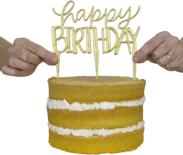 PME Emporte-pièce Décor Happy Birthday - Moderne – Image 2