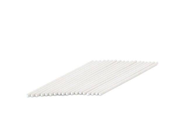 PACK 20 CAKE POPS STICKS BLANC H 15 CM