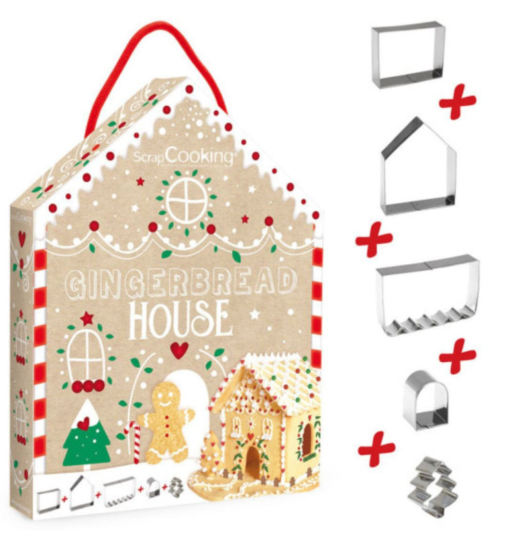 Kit Découpoirs maison pain d'épices