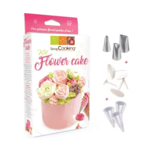 Kit Flower cake Scarpcooking