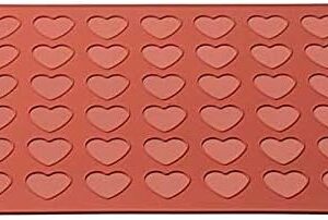 Plaque Silikomart Macarons Coeur